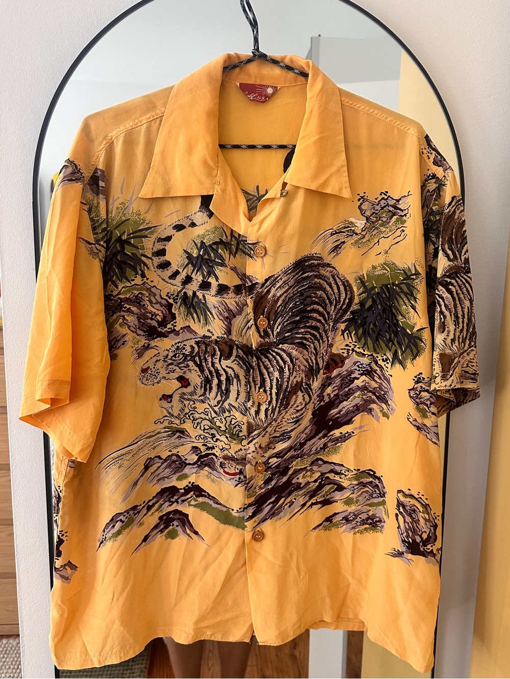 Vintage Japanese 70’s silk shirt Kapital *rare not a copy